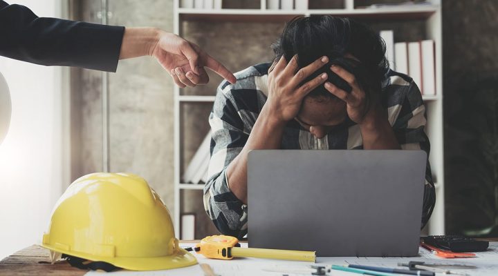 Small business owner holding his head in his hands as the High Cost of Working with Angie's Leads or Angie's List for Advertising. They do not help the business owners other then themselves. Very Bad Investment of your money.
